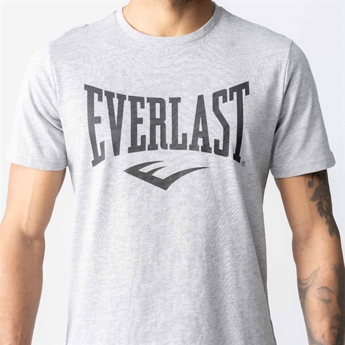 Logo på Everlast Russel T-shirt - Grå
