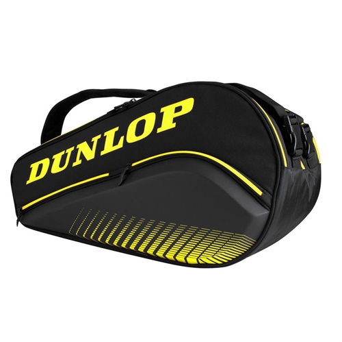 Dunlop Elite Yellow Thermo Padeltaske i sort og gul