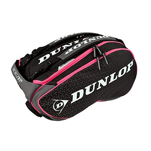 Dunlop Elite Pink Thermo Padeltaske i pink og sort
