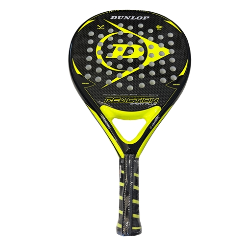 Dunlop Reaction Sport Plus Yellow Padelbat i gul og sort