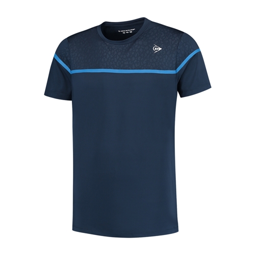 Dunlop Mens Performance 2 T-Shirt - Mørkeblå  og blå