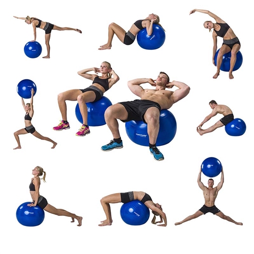 Øvelser der kan laves med Tunturi ABS Træningsbold