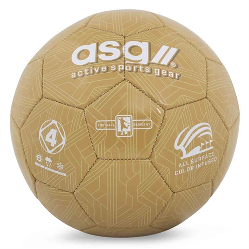 ASG Fodbold - Guld - Str. 4