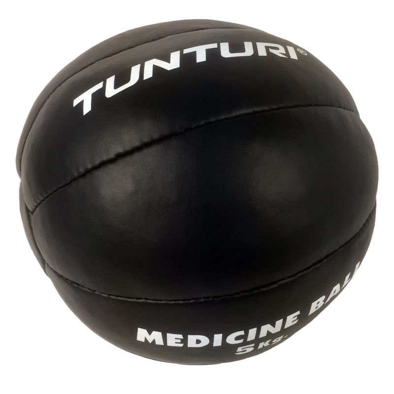 8: Tunturi Læder Medicinbold - 5 kg