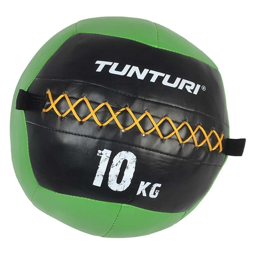 Tunturi Wall Ball - 10 kg i grøn