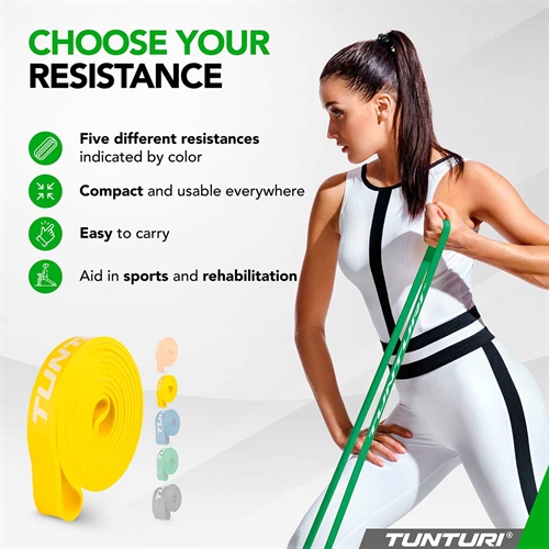 Tunturi Powerband - Let  materiale