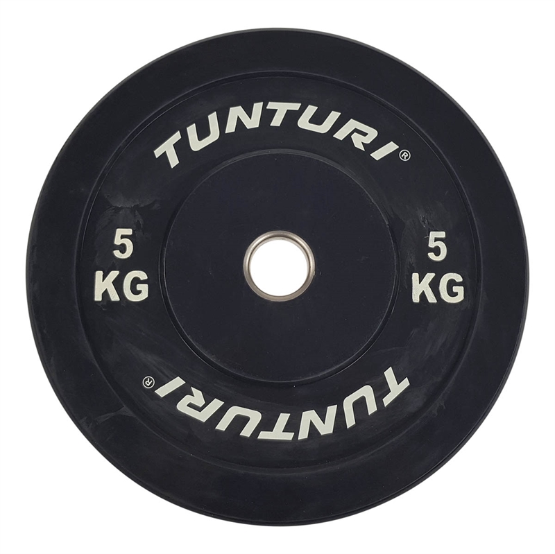 Brug Tunturi Training Bumper Plate - 5 kg til en forbedret oplevelse