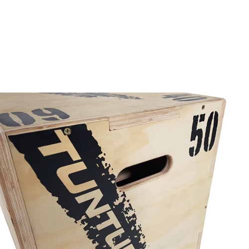 Tunturi Plyo Box Wood 40/50/60cm kant