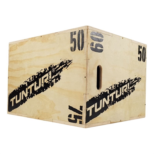 Tunturi Plyo Box i træ (50/60/75cm) 50 cm
