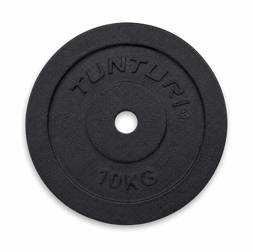Tunturi Støbejern Ø30 Vægtskive - 10 kg