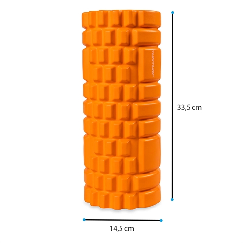 Tunturi Yoga Grid Foamroller - 33 cm /Orange mål