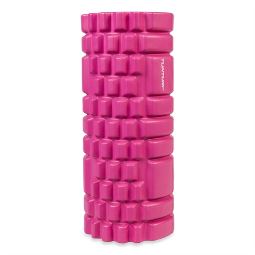 Tunturi Yoga Grid Foamroller - 33 cm /Pink stående