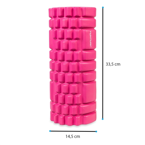 Mål Tunturi Yoga Grid Foamroller - 33 cm /Pink
