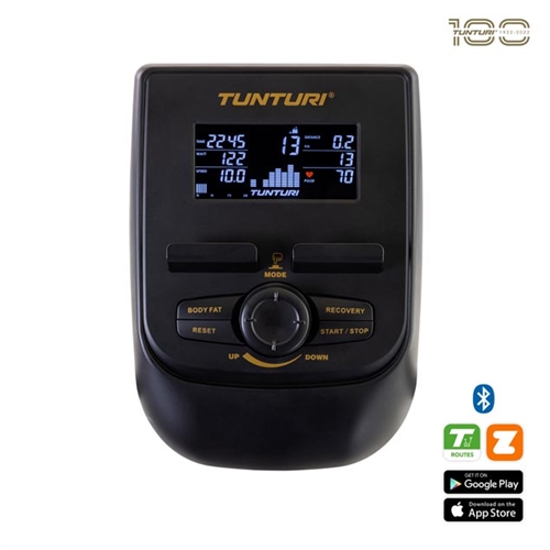 Kontrolpanel på Tunturi Centuri E100 Motionscykel - Limited Edition