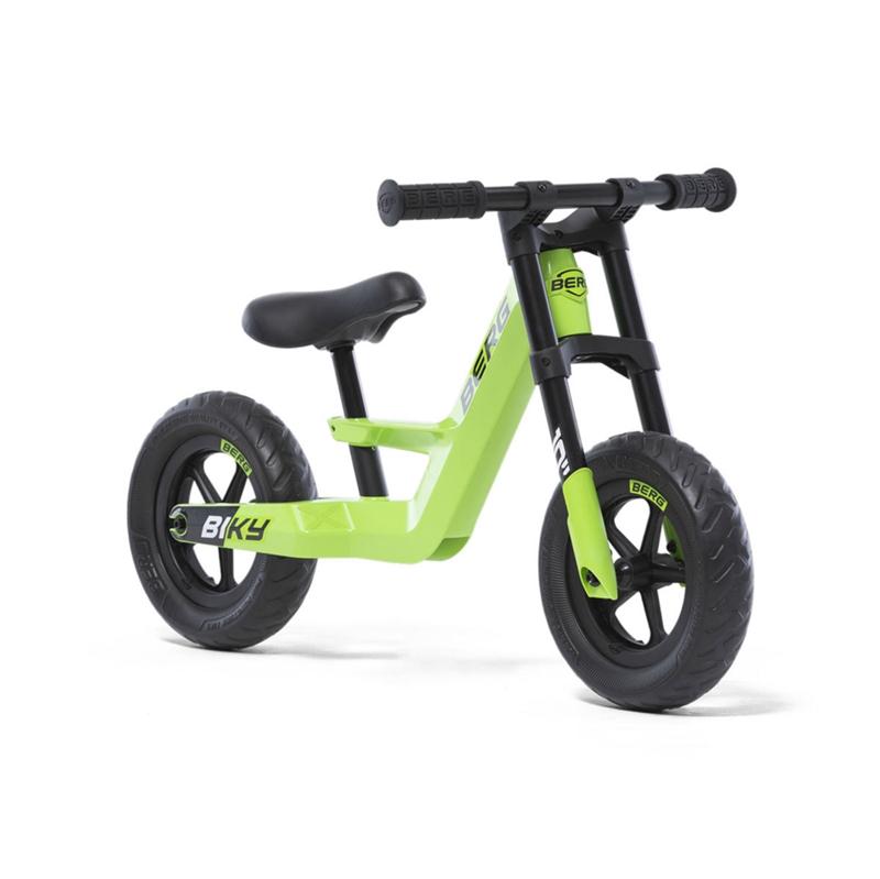 Se Biky Mini Green Løbecykel hos Fitnessshoppen.dk