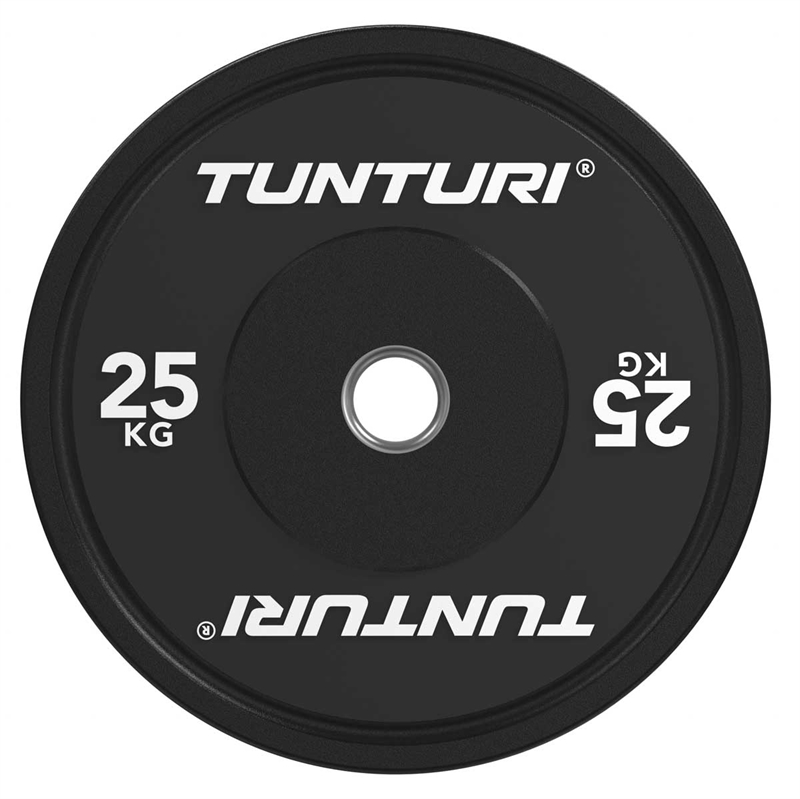 Tunturi Platinum Bumperplate - 25 kg