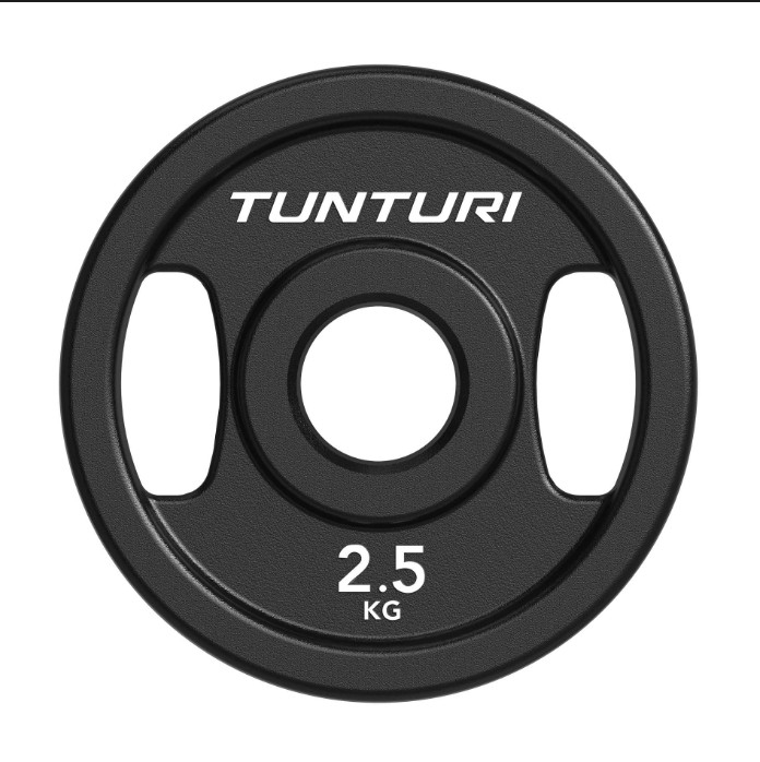 Tunturi Platinum Støbejern Vægtskive - 2,5 kg