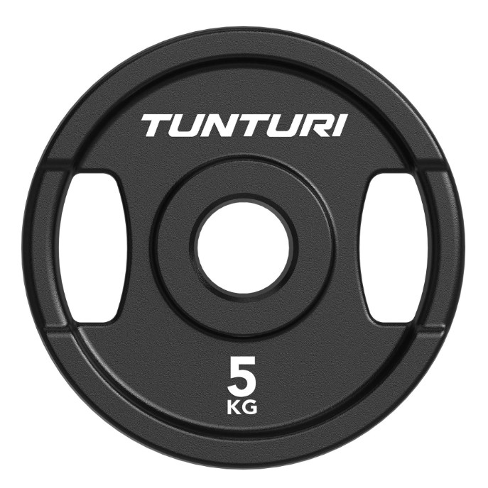 Tunturi Platinum Støbejern Vægtskiver - 5 kg