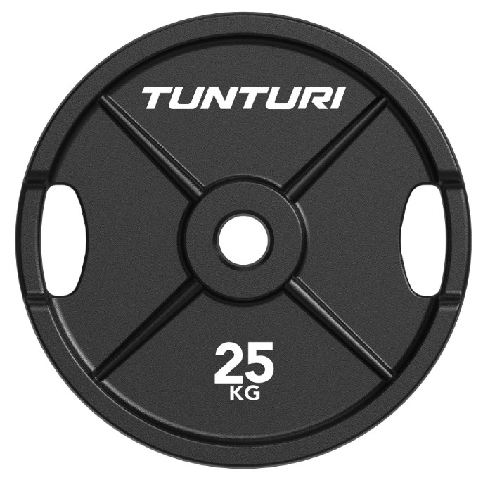 Tunturi Platinum Støbejern Vægtskive - 25 kg