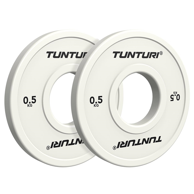 Tunturi Platinum Fractional Vægtskiver - 0,5 kg
