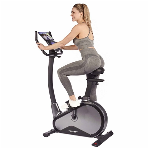 Dame bruger Top Sport EM 8000 Motionscykel