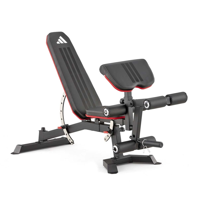 Adidas Justerbar Træningsbænk + Leg extension