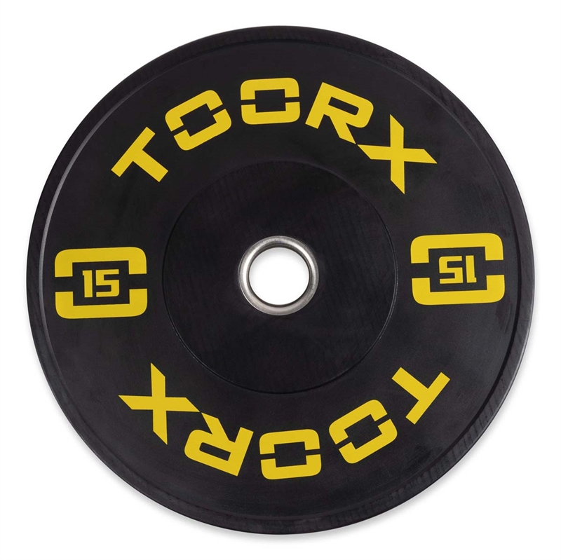 Brug Toorx Training Bumperplate - 15 kg til en forbedret oplevelse