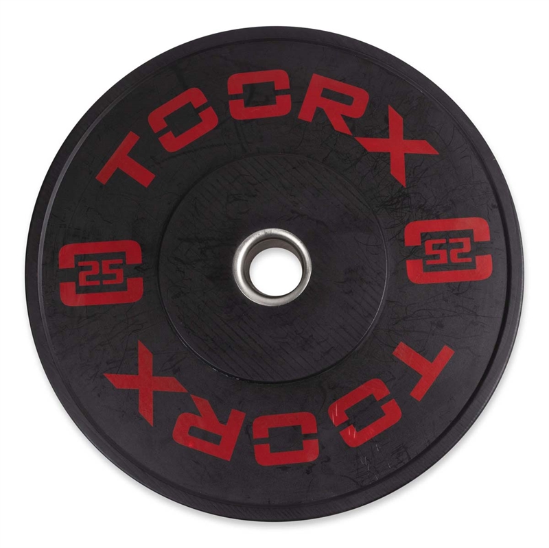 Brug Toorx Traning Bumperplate - 25 kg til en forbedret oplevelse