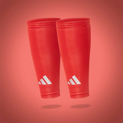 Adidas Aeroready Kompressions Calf Sleeve - Rød baggrund