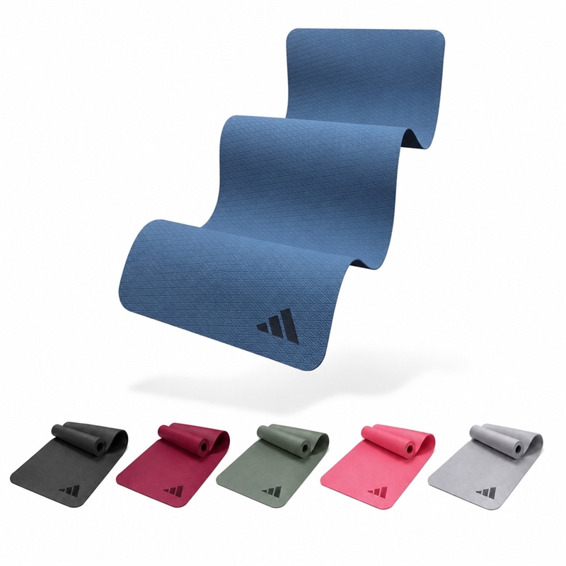Adidas 4 mm Yogamåtte  - 176 x 61 cm