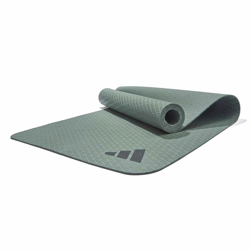 Adidas 4 mm Yogamåtte - Grøn