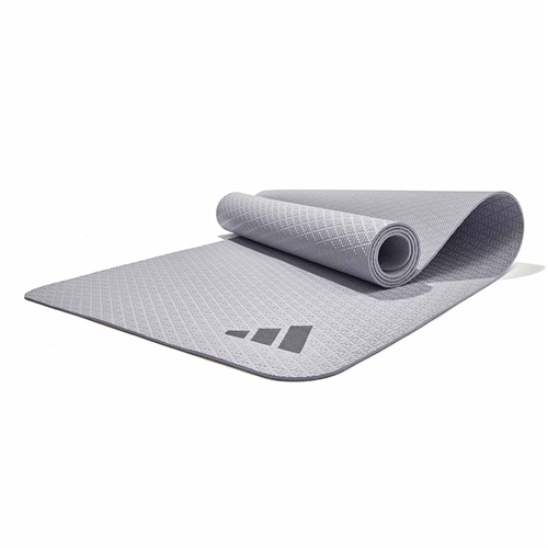 Adidas 4 mm Yogamåtte - Sølv