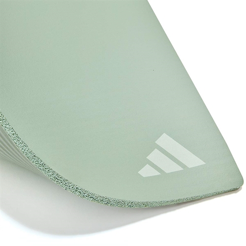 Adidas 10 mm Yogamåtte - Linen Green detalje