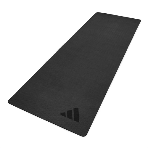 Adidas Premium Yogamåtte - Sort flad