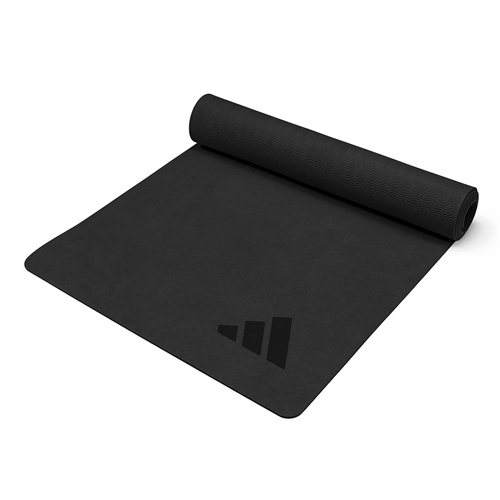 Adidas Premium Yogamåtte - Sort rulle