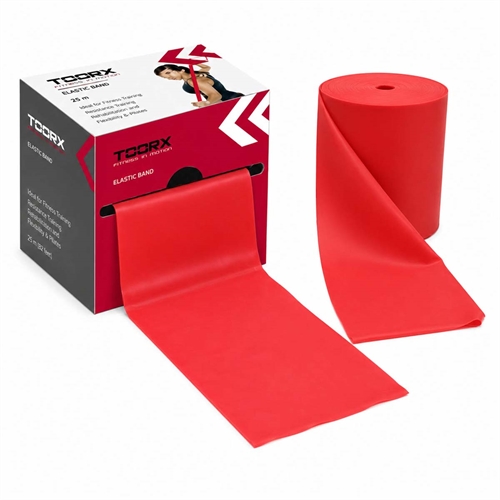 Toorx Latexbånd i Rulle - Medium (25m)