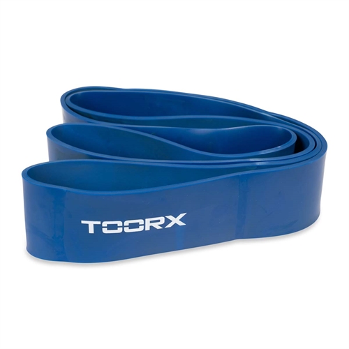 Toorx Powerband  Træningselastik - Ekstra Ekstra Hård i farven blå