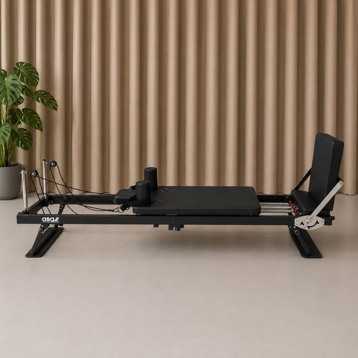Reformer maskine (foldbar) - ASG 4430 Alu Pilates Reformer Maskine
