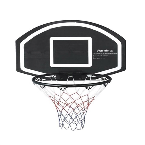 ASG Basketballkurv på plade sort