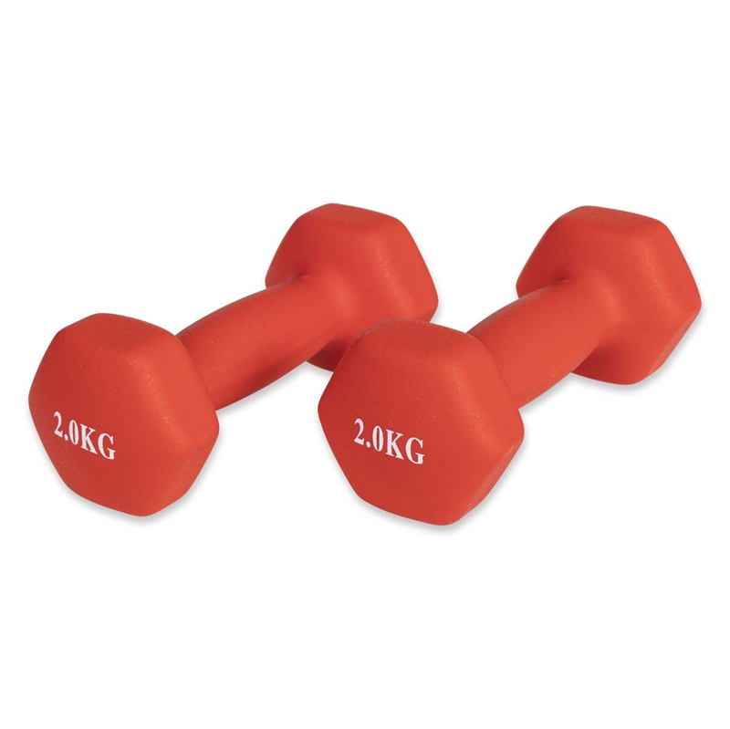 Brug ASG Neoprene Håndvægte - 2 x 2 kg til en forbedret oplevelse