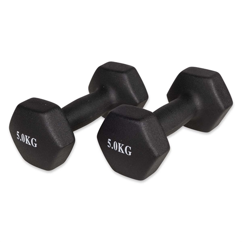 ASG Neoprene Håndvægte - 2x5 kg