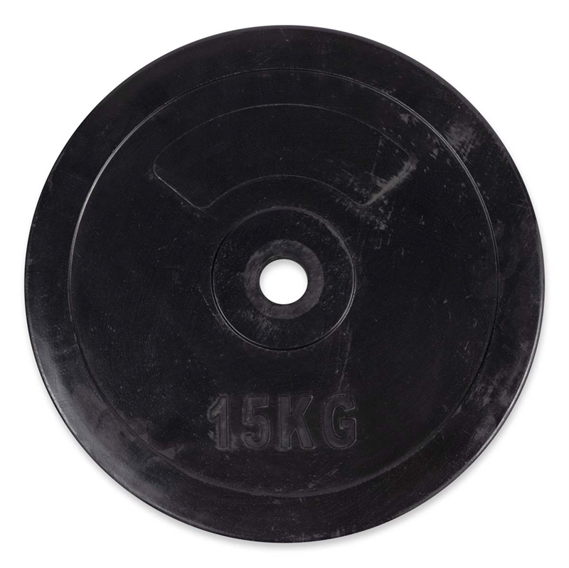 ASG Gummi Vægtskive - 15 kg