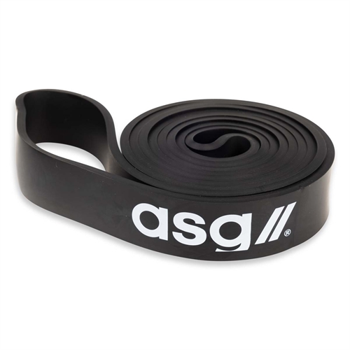 ASG Træningselastik - Hård i sort