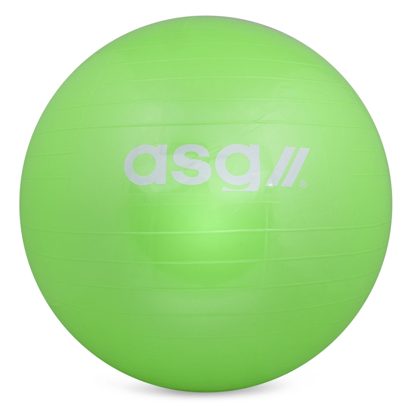 Se ASG Grøn Fitnessbold - 65 cm hos Fitnessshoppen.dk