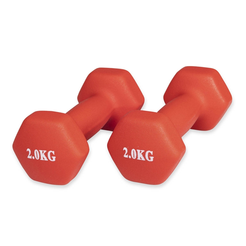 #2 - ASG Neopren Håndvægtsæt - 2 kg