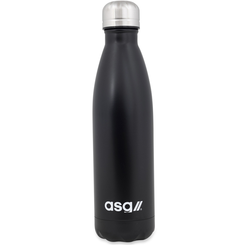 Se ASG Sort Drikkeflaske - 500ml hos Fitnessshoppen.dk