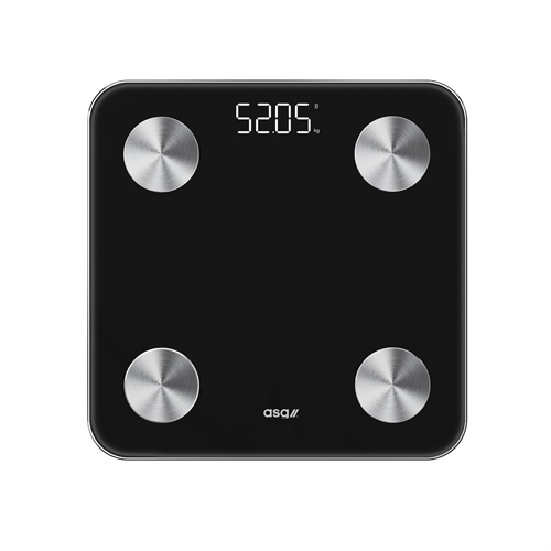 ASG Plus Smart Badevægt - Sort