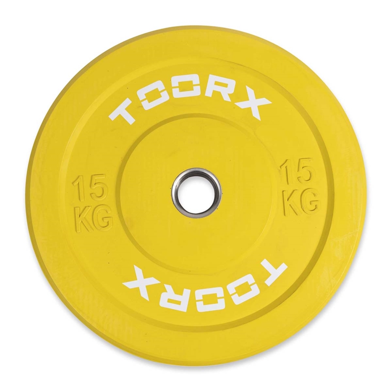 Brug Toorx Challenge Bumperplate  - 15 kg til en forbedret oplevelse