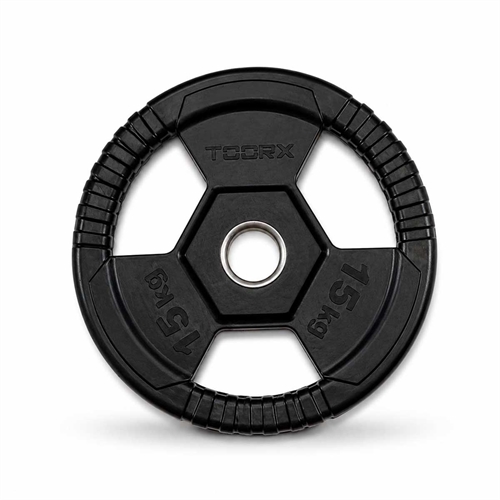 Toorx Vægtskive i gummi - 15 kg