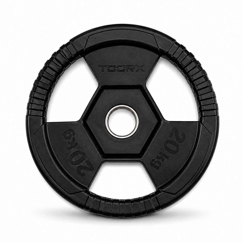 Toorx Vægtskive i gummi - 20 kg
